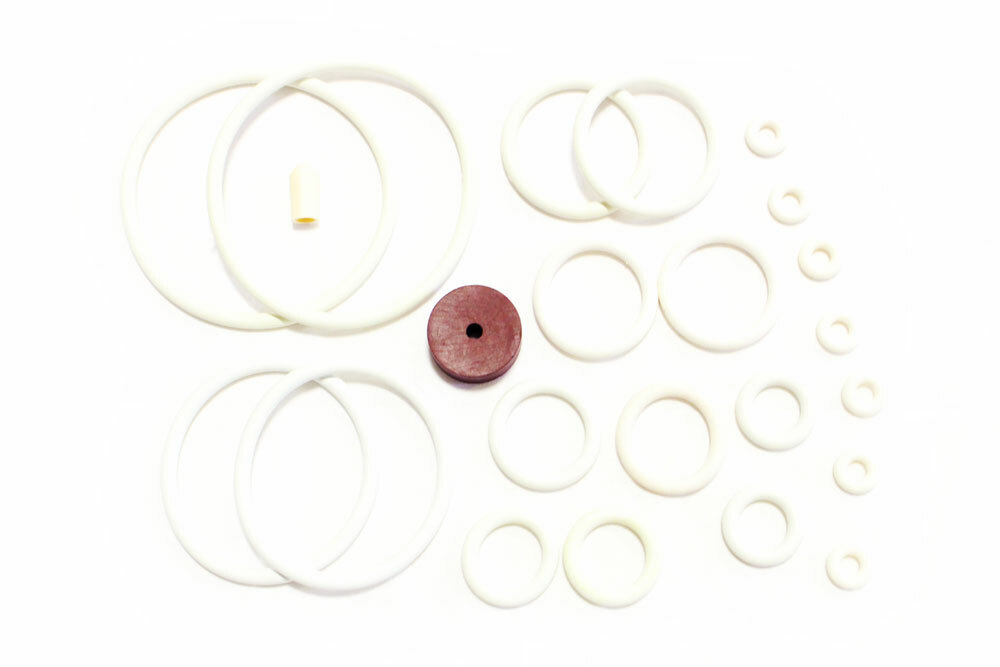 Williams Touchdown Pinball Machine Replacement Repair Rubber Ring Kit White