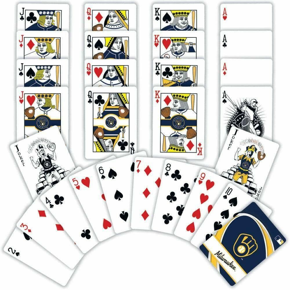 Milwaukee Brewers Playing Cards