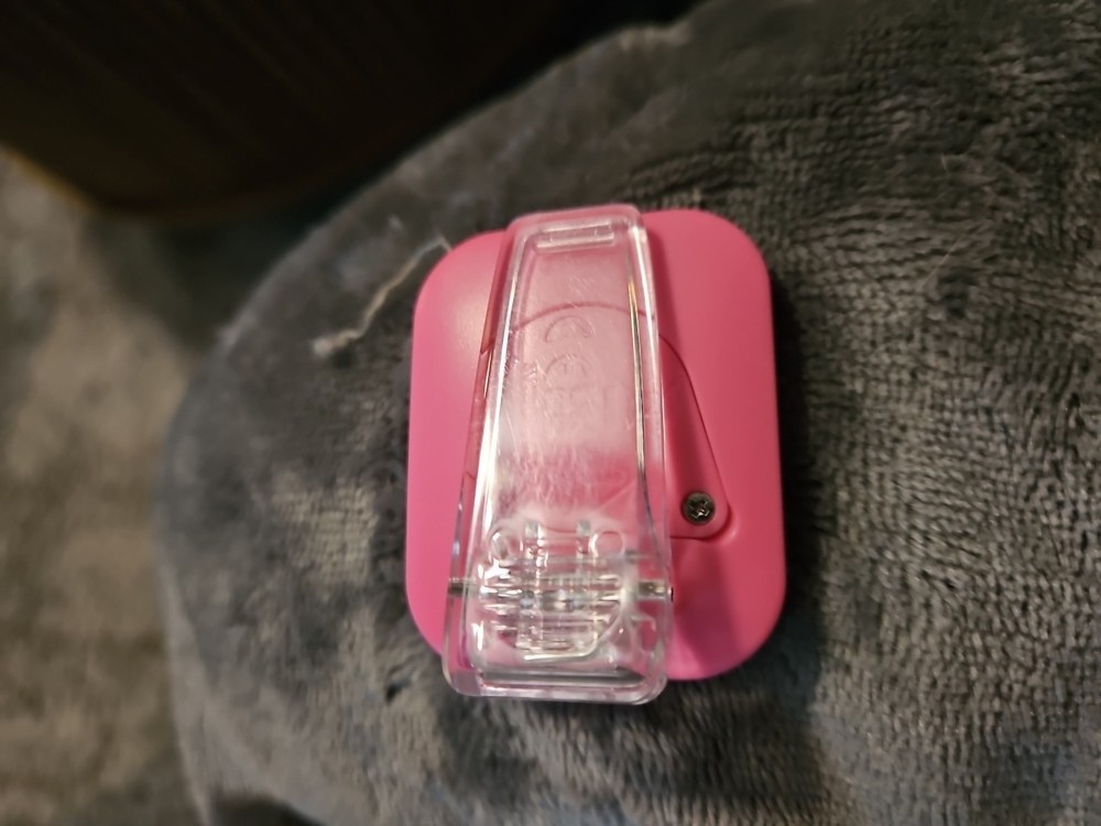 3D Pedometer for Walking, Simple Step Counter with Large Digital Display, Pink