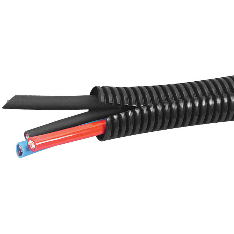 1/2" Split Loom Tubing 100 ft.