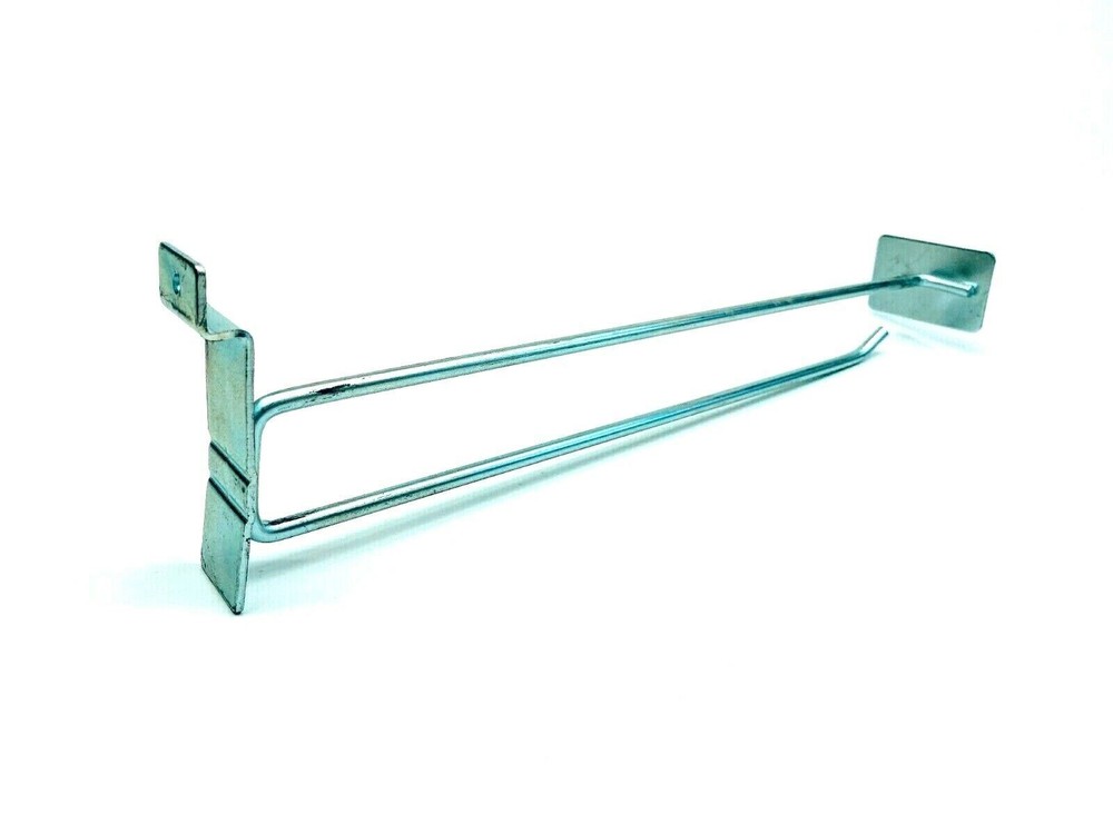 (100 Pack) 10" Scan Hooks for Display Rack