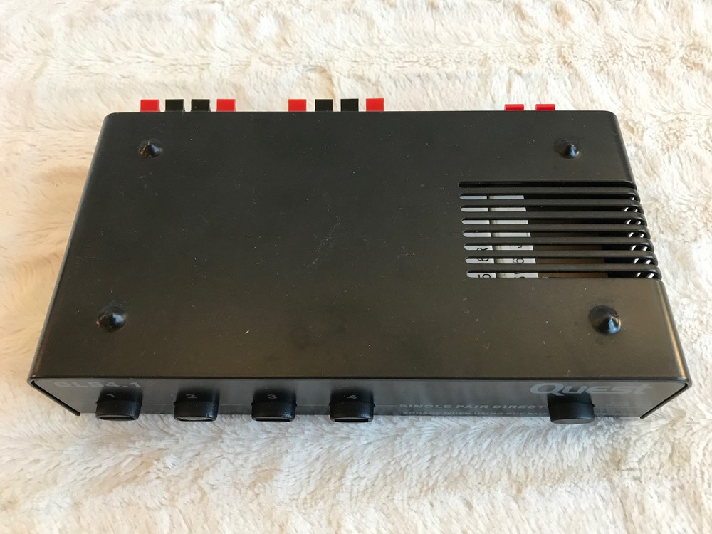 Quest QLS4.1 100 Watt Speaker Switch Black