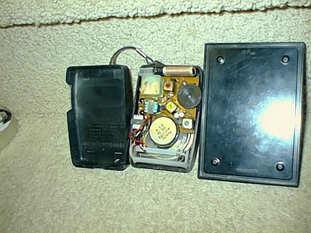 Vintage Stewart Solid State Transistor AM Radio Working