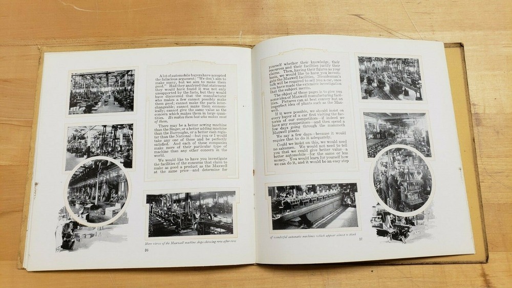 1915 Maxwell Sales Catalog