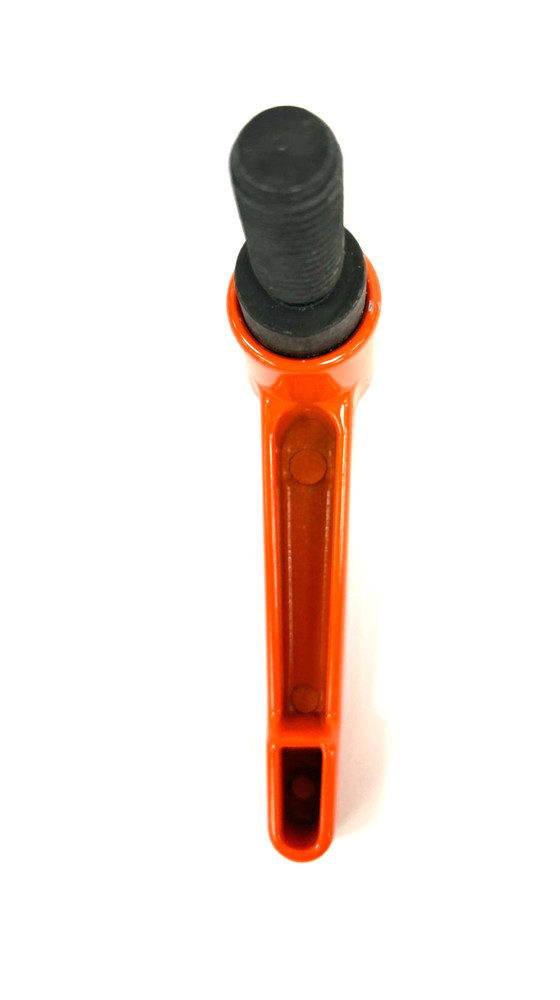 KIPP ADJUSTABLE HANDLE: ZINC w/ STEEL M8 THREAD