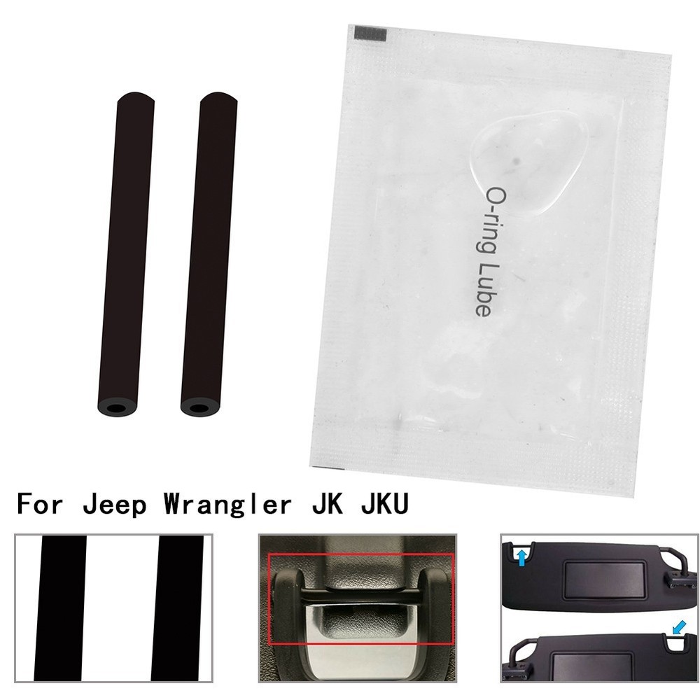 Sun Visors Black Direct Replacement Instructions Interior Plastic Bushings