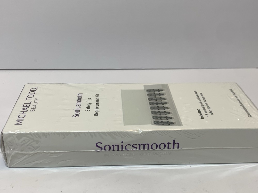 Michael Todd Beauty SONICSMOOTH 8 Safety Tips Replacement Kit Microderm NEW