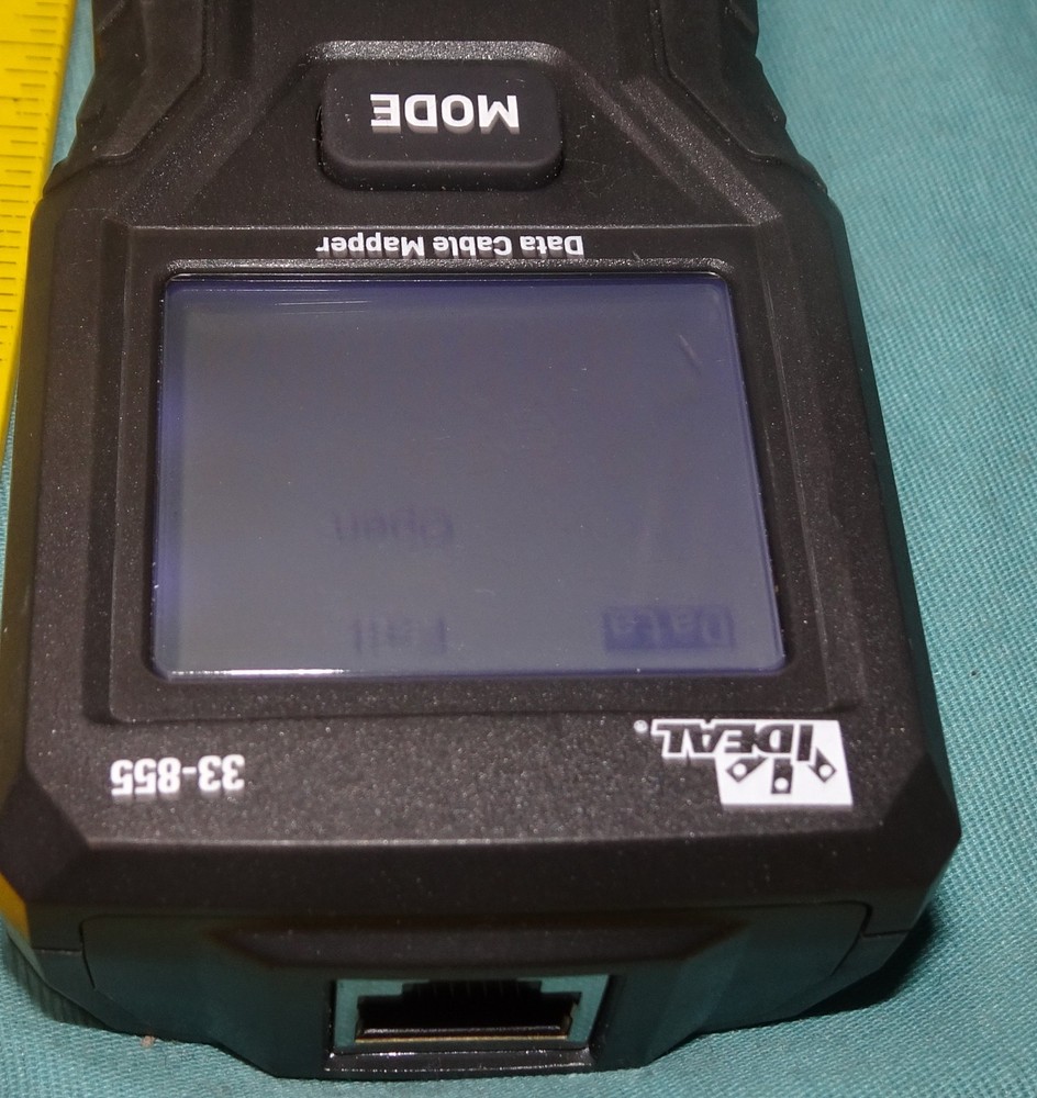 -- Ideal Electrical Data Cable LCD Wiremapper 33-855