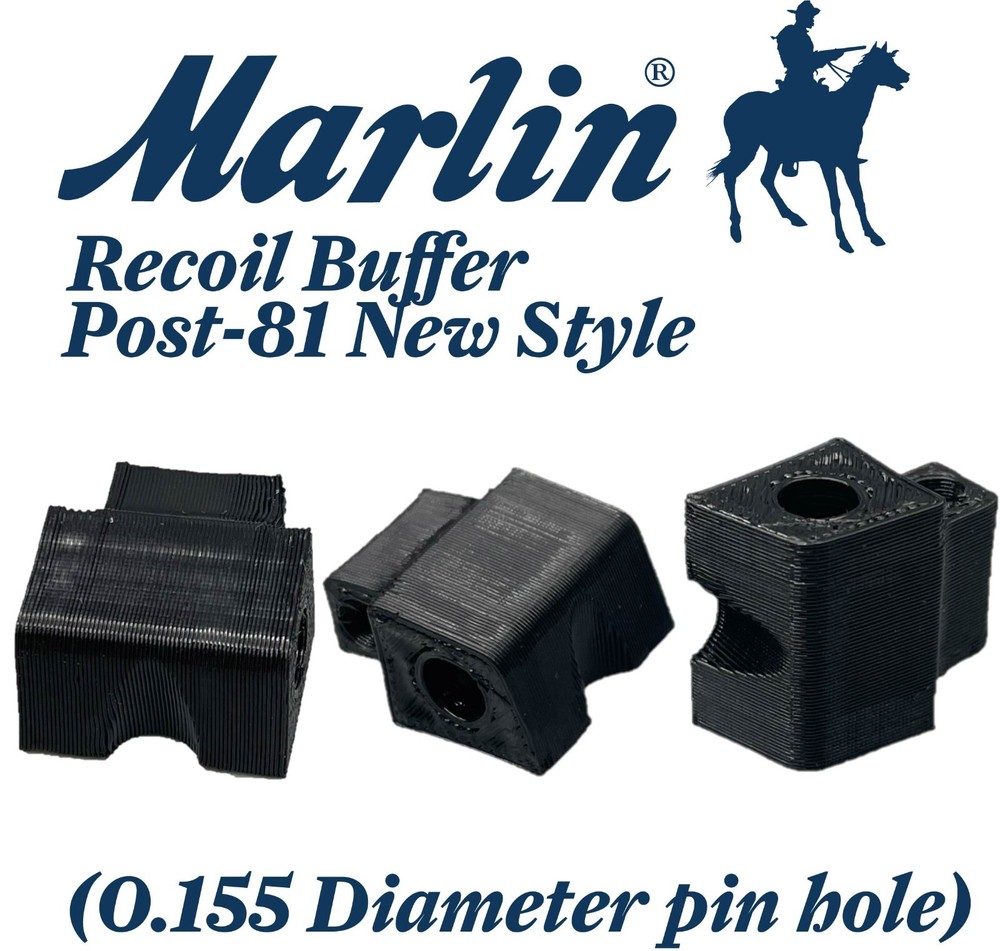 Marlin Model 60 Recoil Buffer (0.155) - Soft TPU 3-Pack