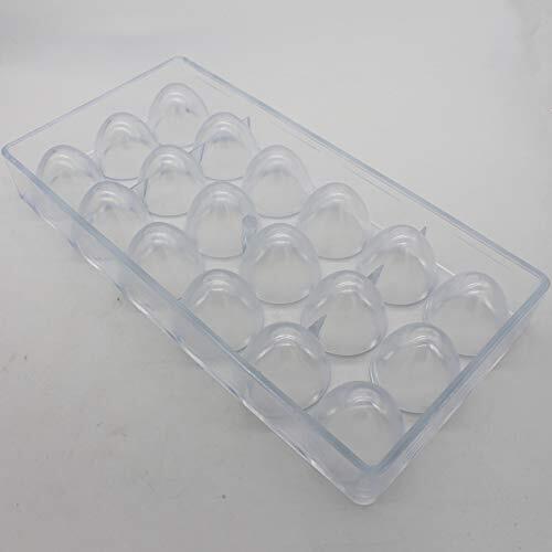 Polycarbonate Big Cone Chocolate Mold Half Egg Candy Mould DIY Poly-carbonate...