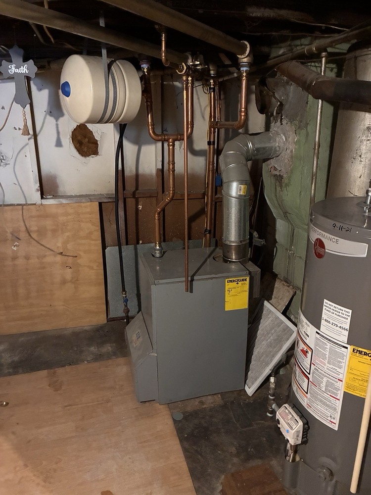 Utica Gas Water Boiler Heater