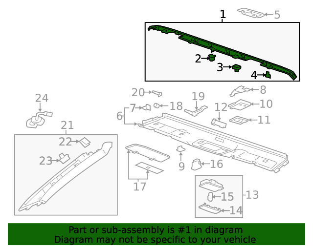 Genuine GM Molding 22801310
