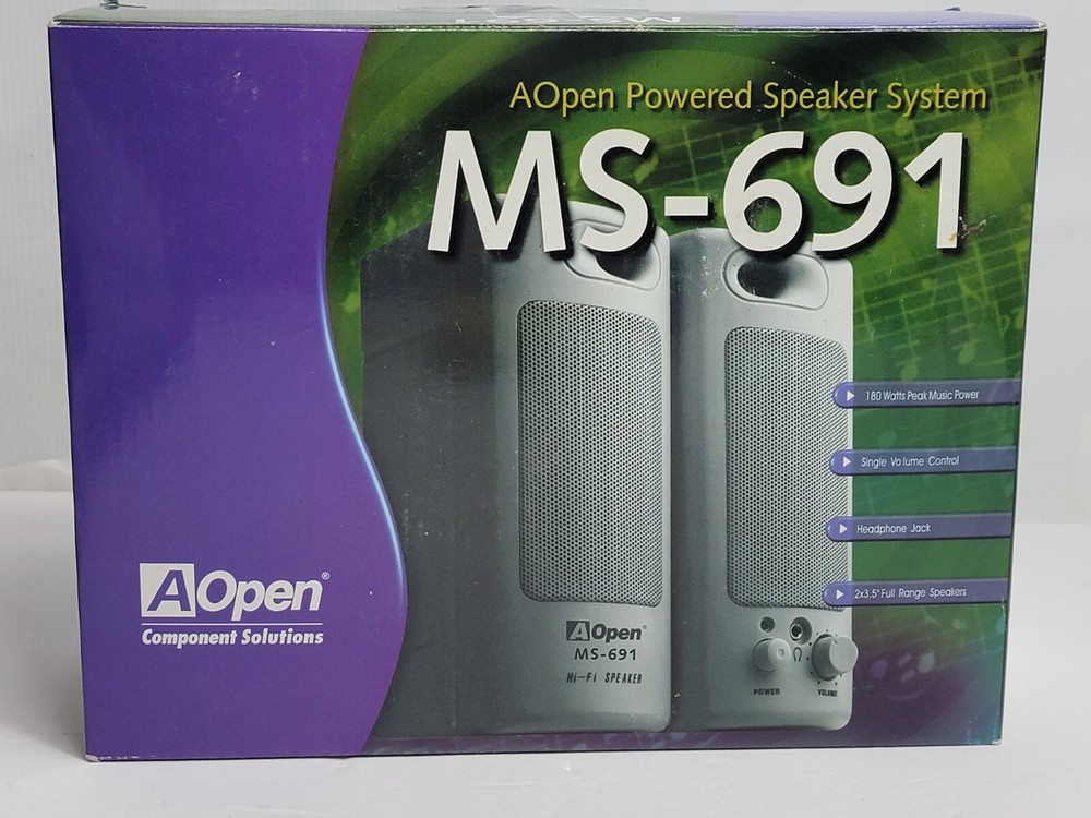 MS691 Powered Speaker System Hi-Fi Speaker
