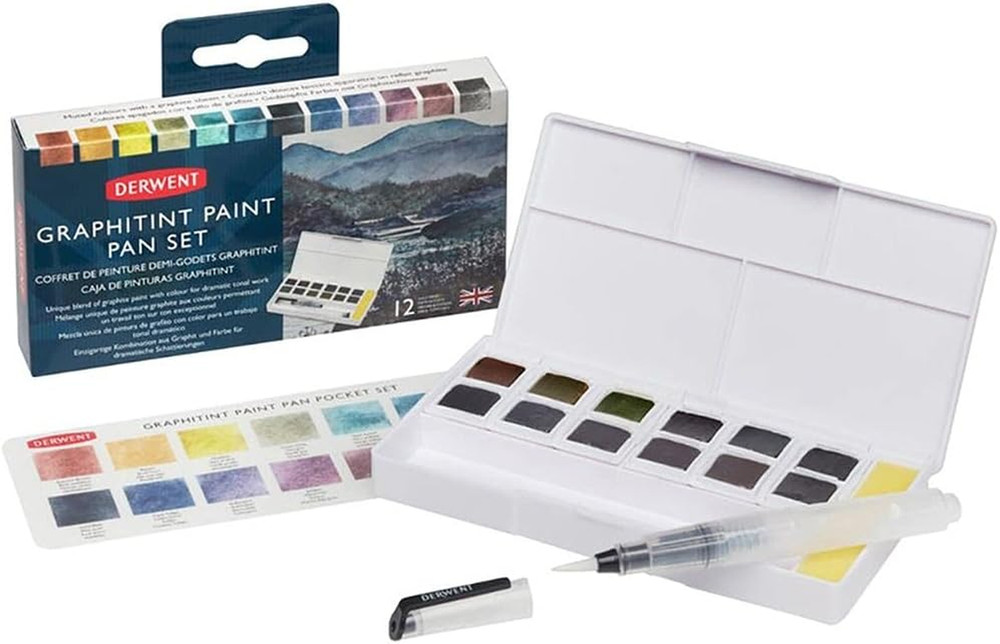 Graphitint Paint 12 Pan Palette