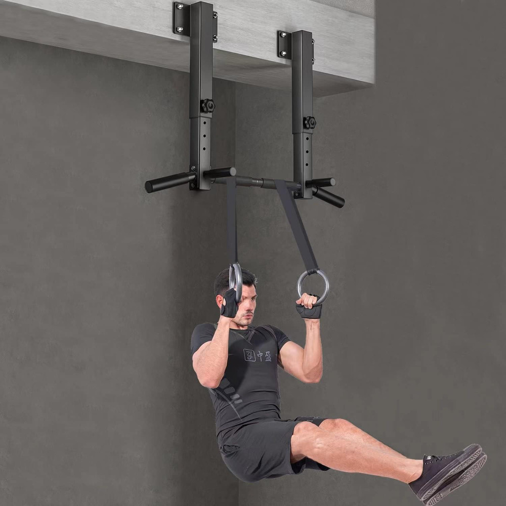 Wall Mount Pull up Bar, Joist Beam Rafter Mount Pull-Up Bar, Ceiling Mounted Chi
