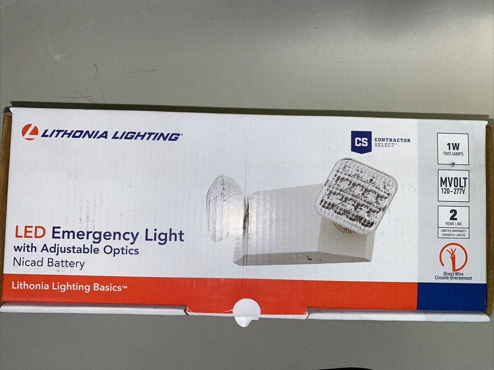 1 Lithonia Lighting LED Emergency Light