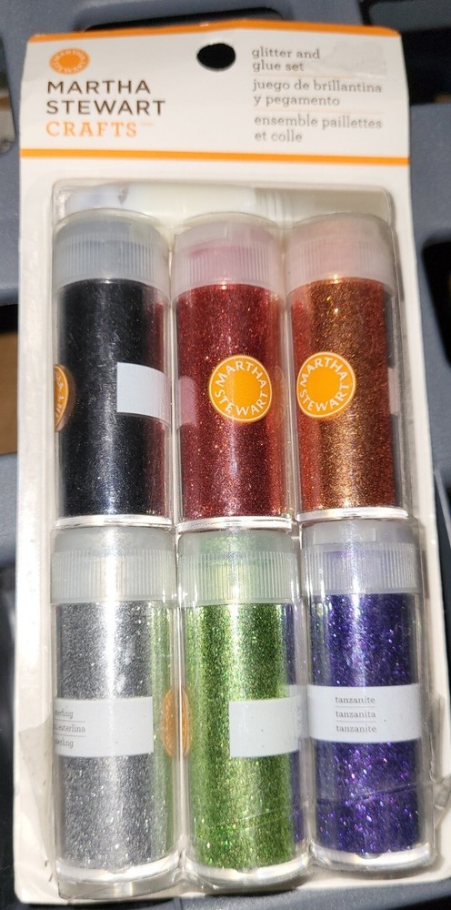Martha Stewart Crafts Halloween Classic Glitter 6 Pack