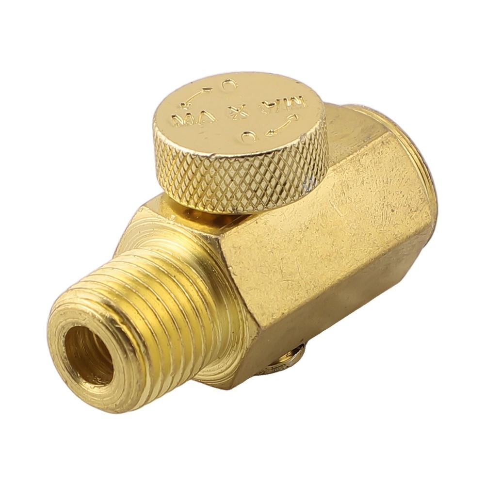 14 inch NPT Inline Regulator Solid Brass Compressed Air Pressure Valve Tool