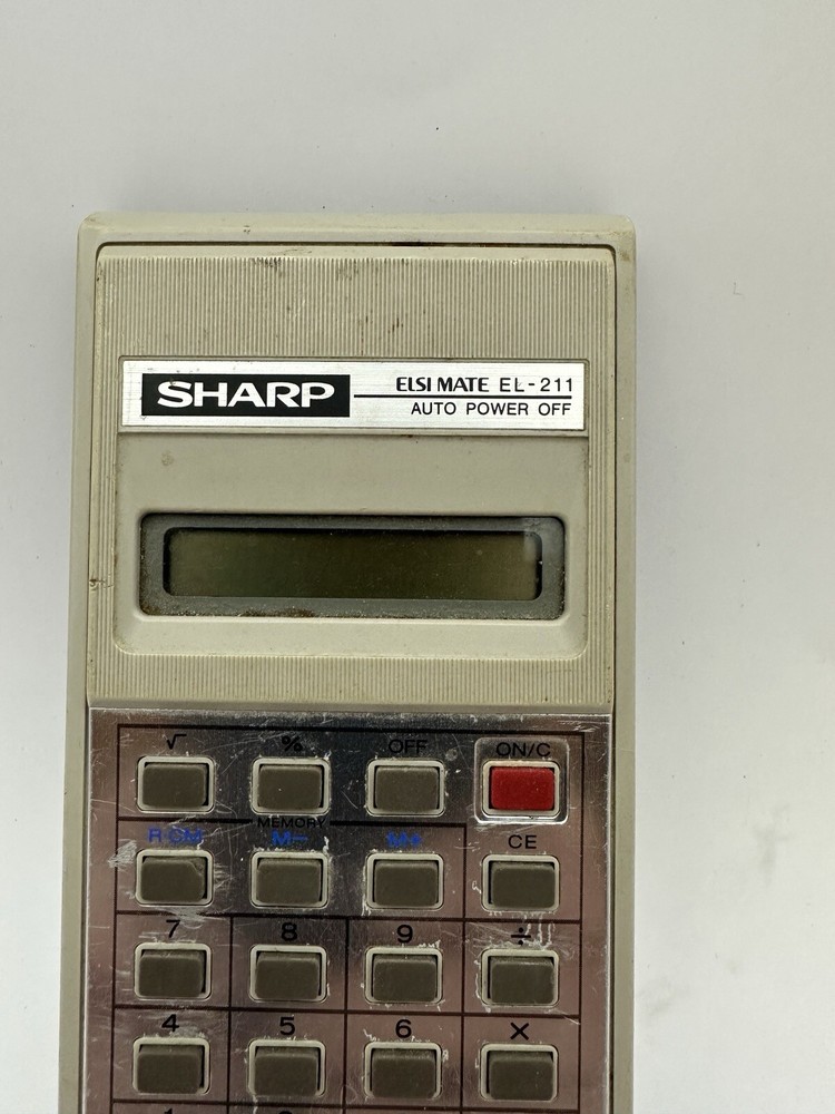 SHARP Elsi Mate EL-211 Calculator