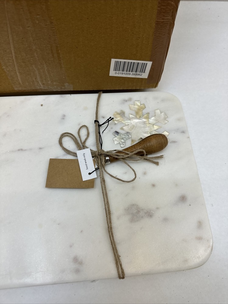 Cheese/Cutting Board with Canape Knife,