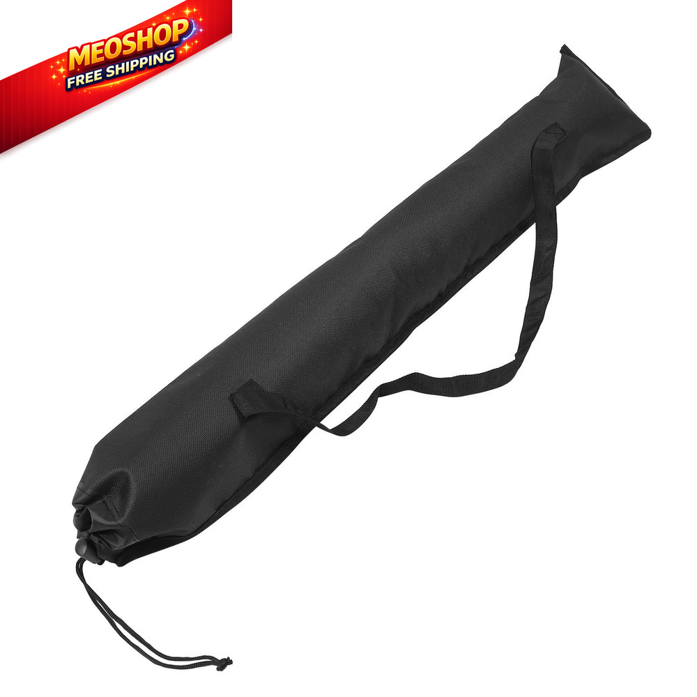 Kisangel Waterproof Foldable Walking Stick Bag Adjustable Strap medium, Black