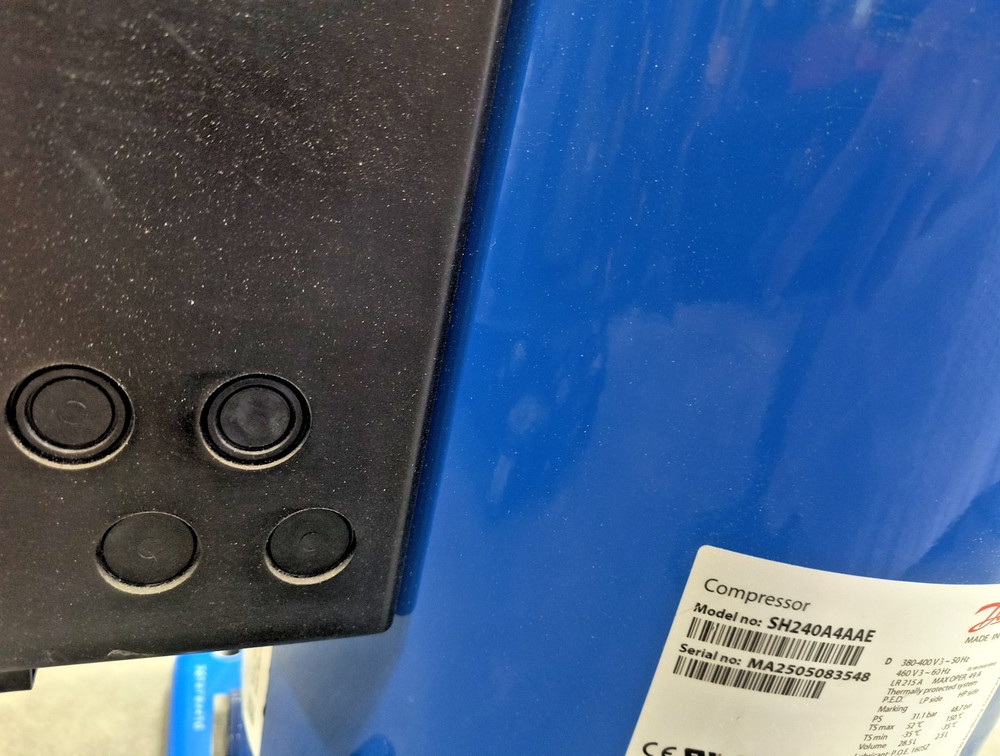 SH240A4AAE Danfoss Hermetic Scroll Compressor Commercial Refrigeration