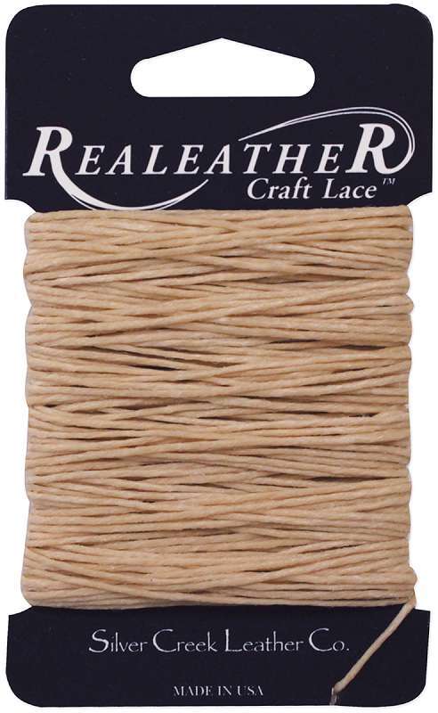 Waxed Thread 25yd Tan
