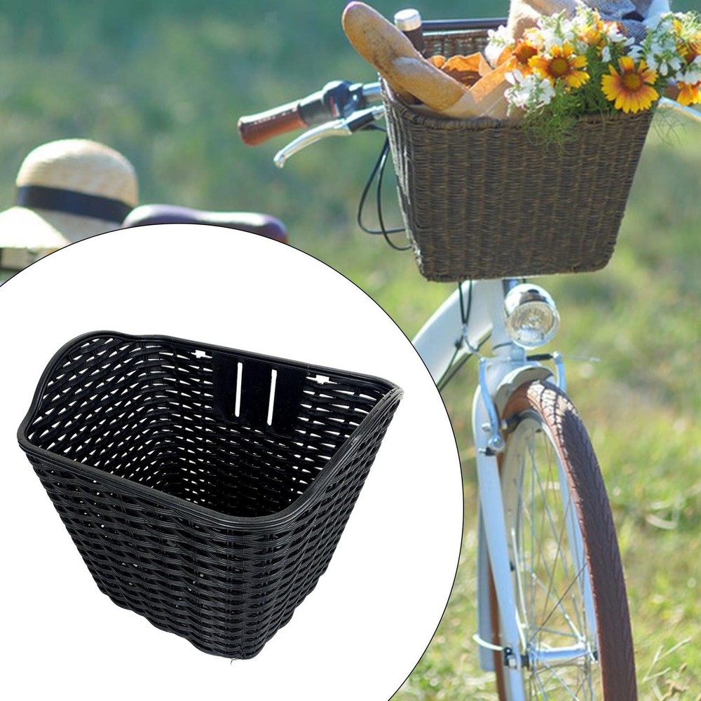 Electric Bicycle Basket Bicycle Front Basket Practical Accessory Front Handlebar