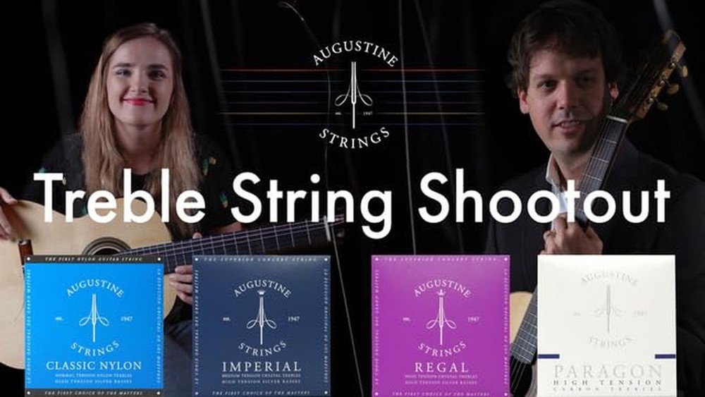 Augustine Strings Classic Black - Low Tension Classical Guitar Strings - The ...