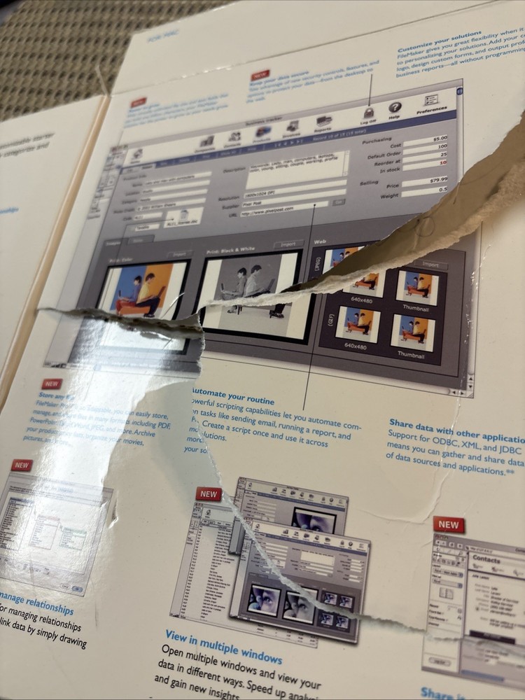 filemaker pro 7 for MAC