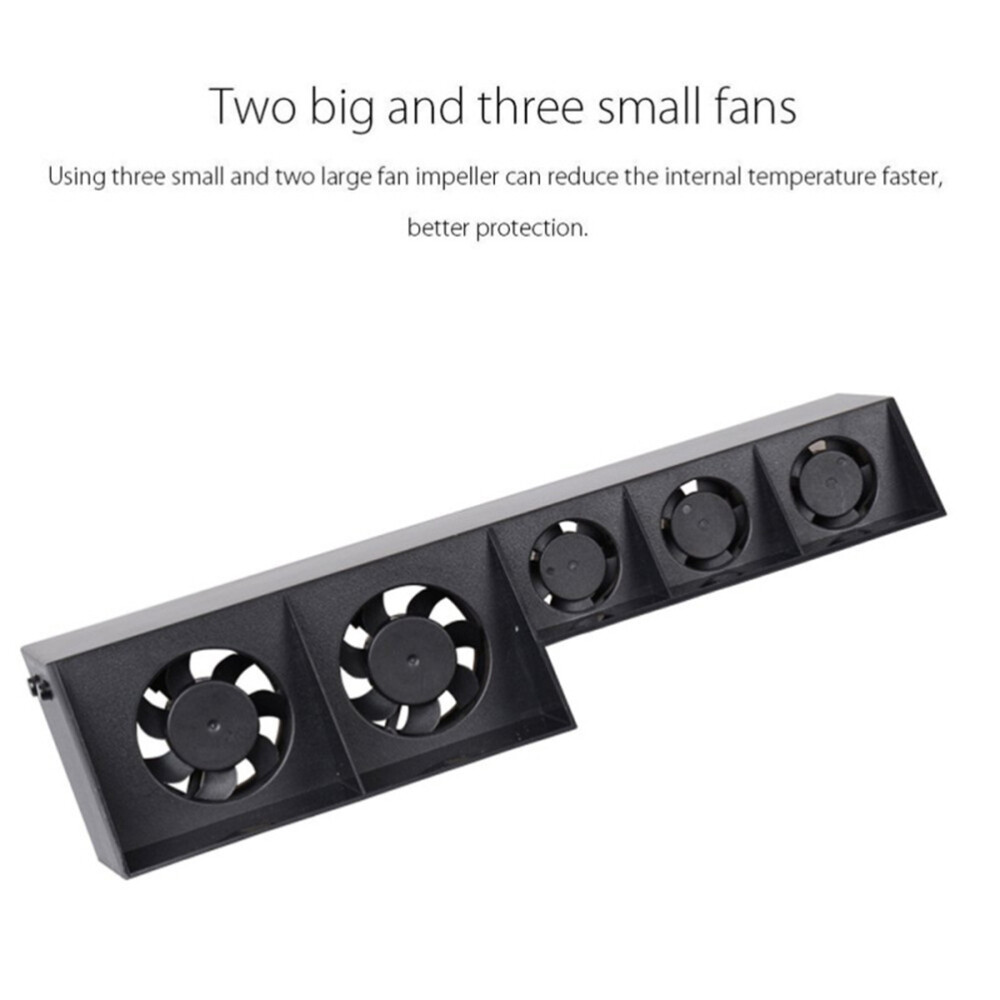 External Cooler Cooling Fan Console Temperature Control Cooler for PlayStation 4