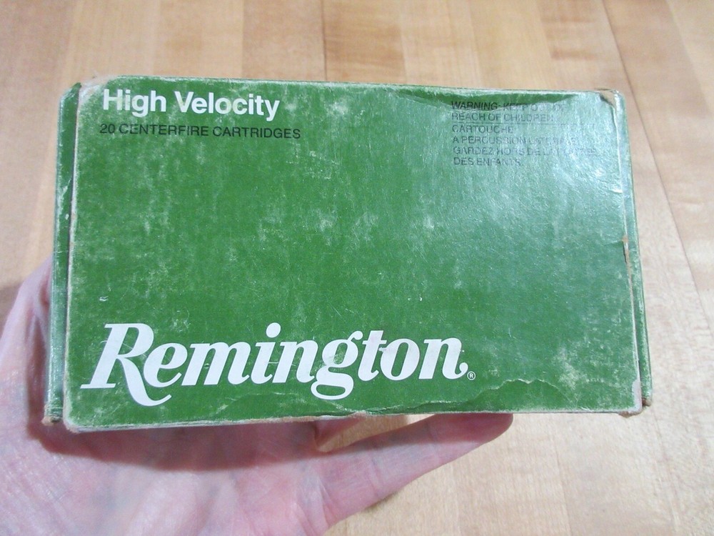 Empty Ammo BoxRemington 30-06 Springfield  (w15) #19