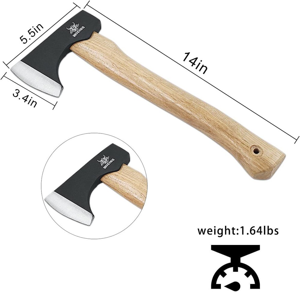 Throwing Axes - 14" Throwing Hatchet Great for Axe Throwing Competitions, Hig...