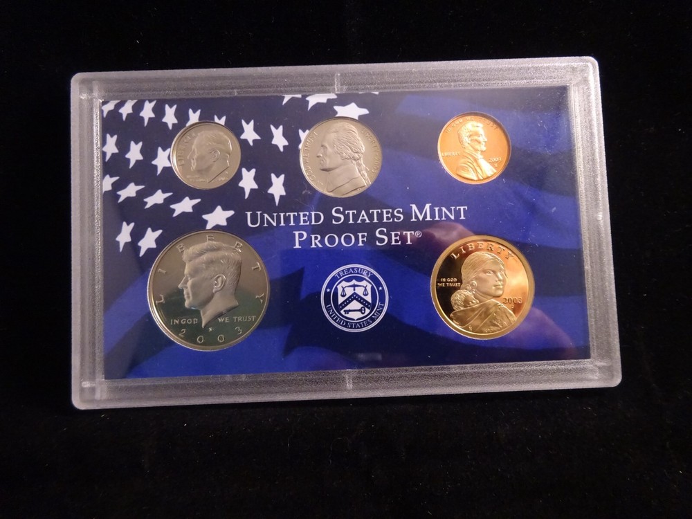 2003-S Clad Proof Set U.S. Mint 10-Coin