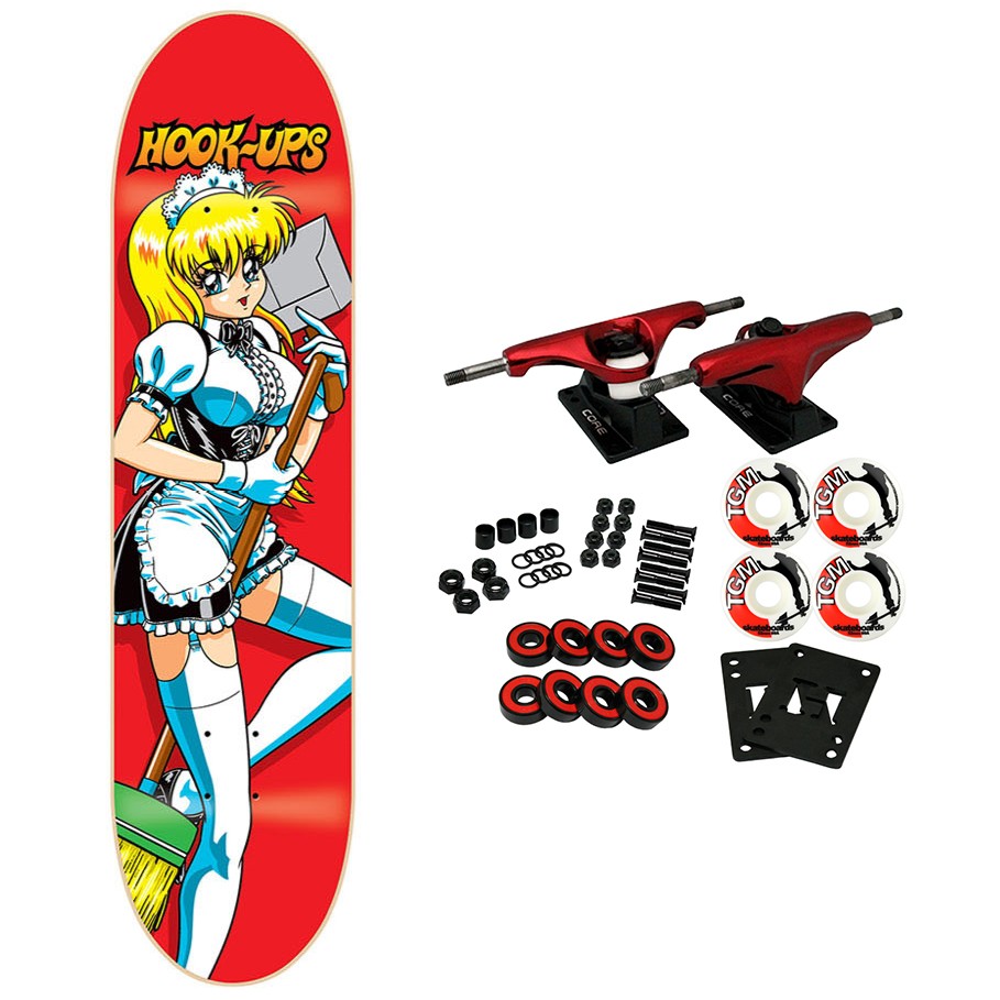 Hook Ups Skateboard Complete Ginger 8.25" x 32.25"