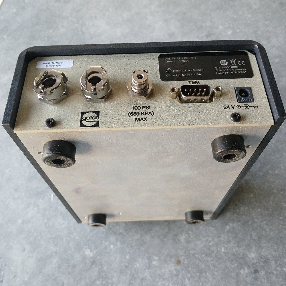 GATAN Gate Valve Controller 678.35000