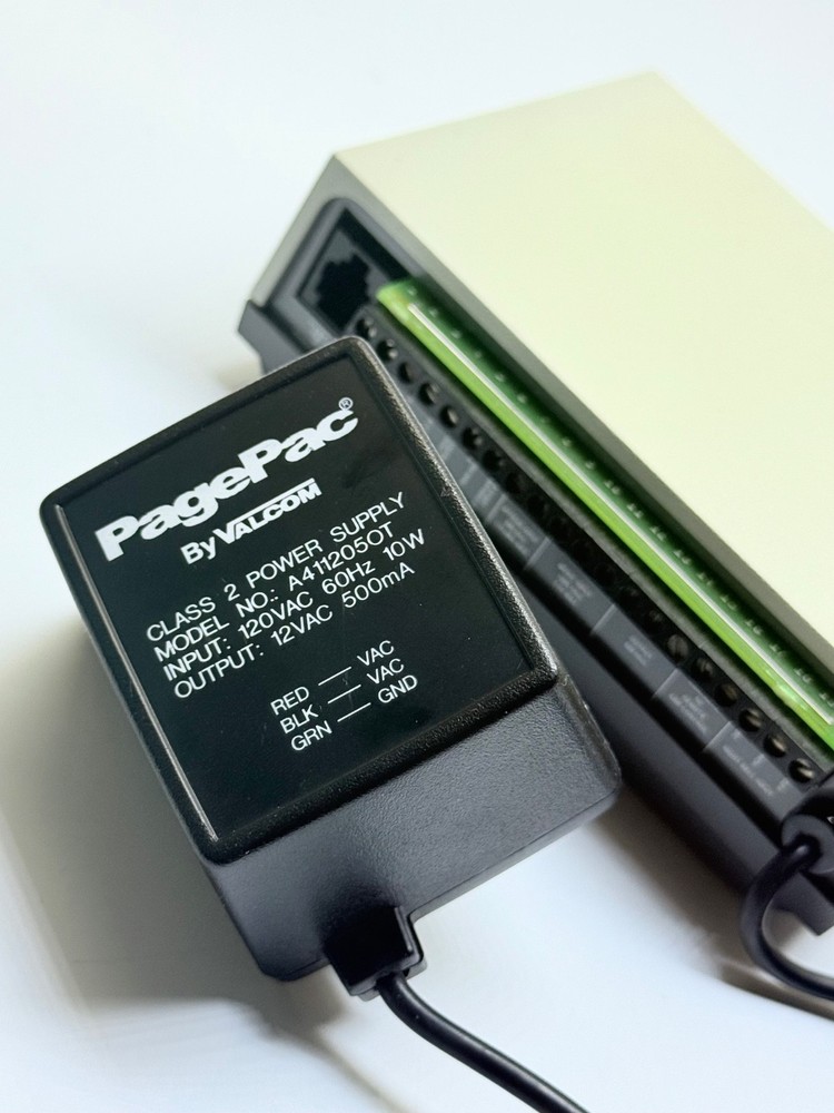 Valcom V-5335700 PagePac PagePal Interface Unit with Power Supply USA Excellent!