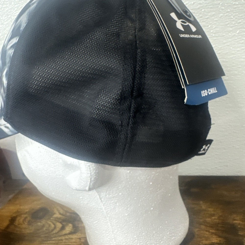 Under Armour Black ISO Chill Adjustable Back Golf Hat Cap