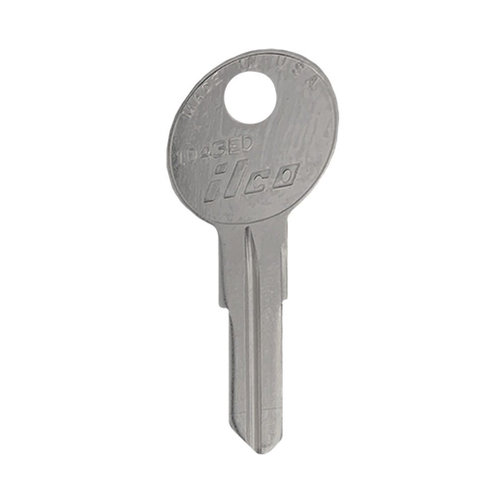 1043ED Key Blank – Nickel