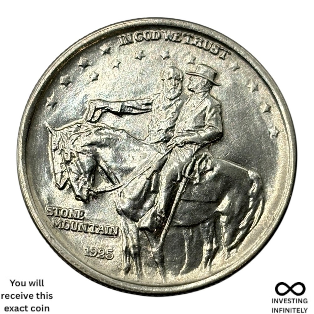 1925 AU Stone Mountain Commemorative Half X-1314