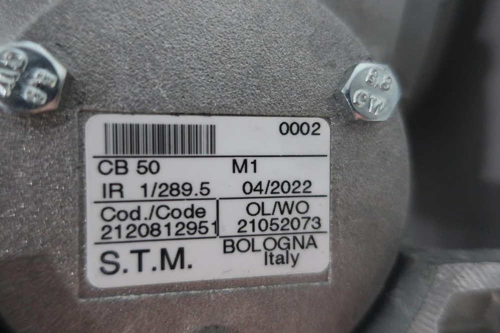 Stm CB 50 M1 Right Angle Gear Reducer