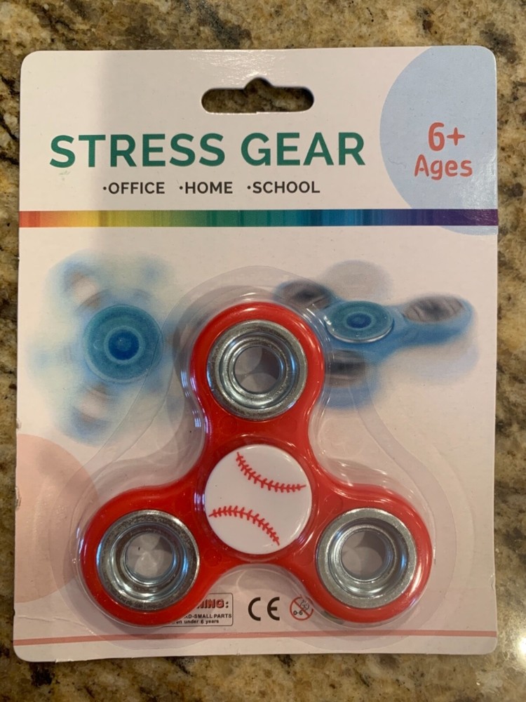 Brand New Baseball Fidget Spinner
