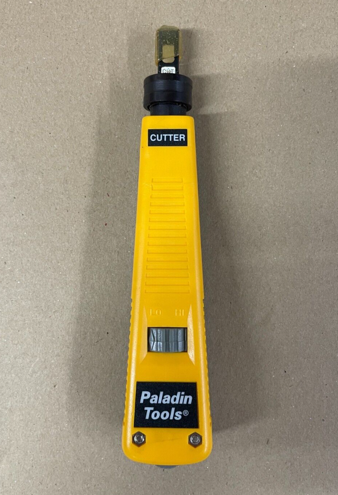 Paladin Tools Punch Down Impact Tool with Cutter