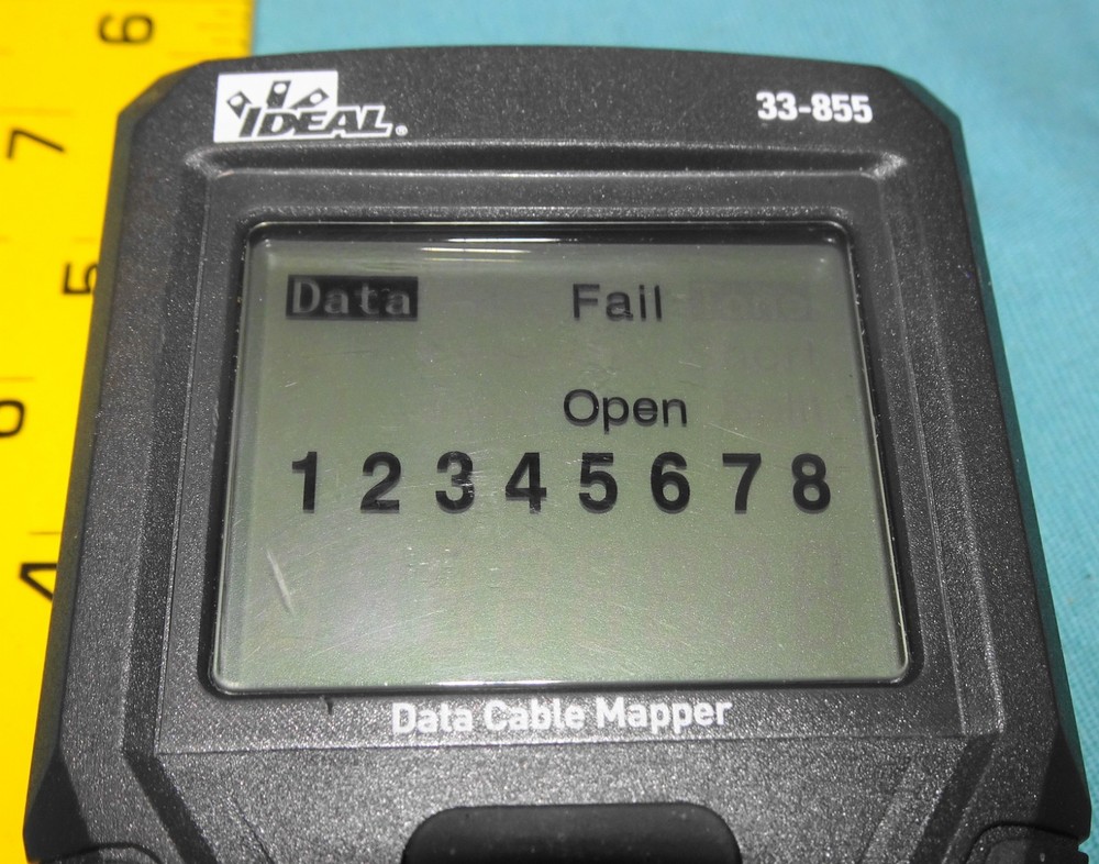 -- Ideal Electrical Data Cable LCD Wiremapper 33-855