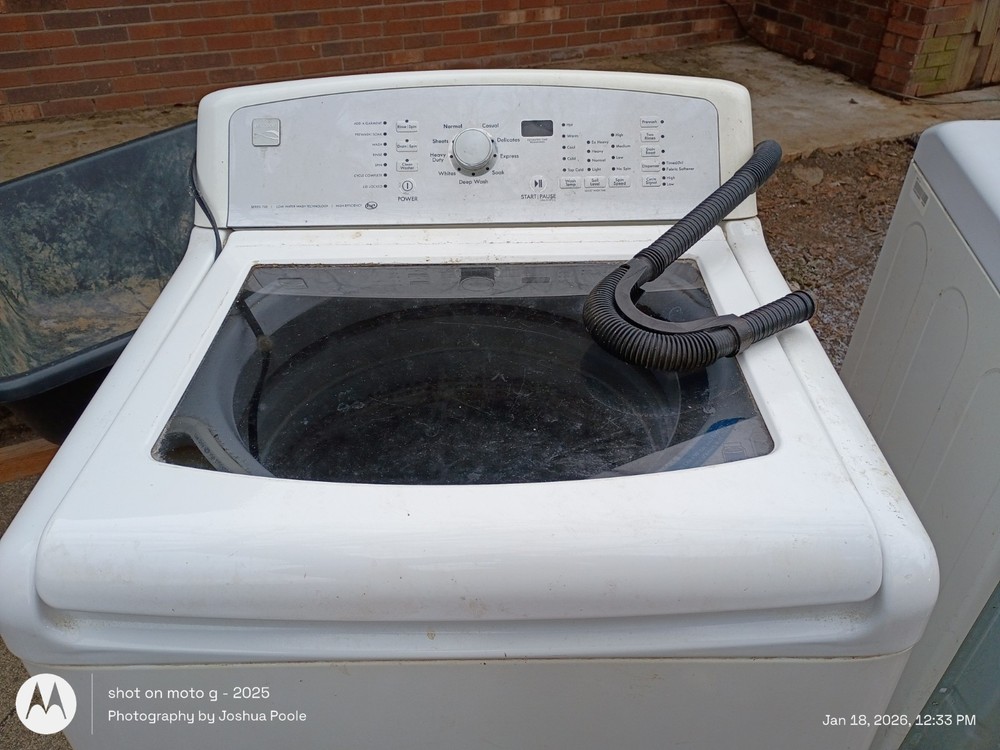 Kenmore Elite Washer & Dryer Set Top-Loading White, Multiple Wash/Dry Programs