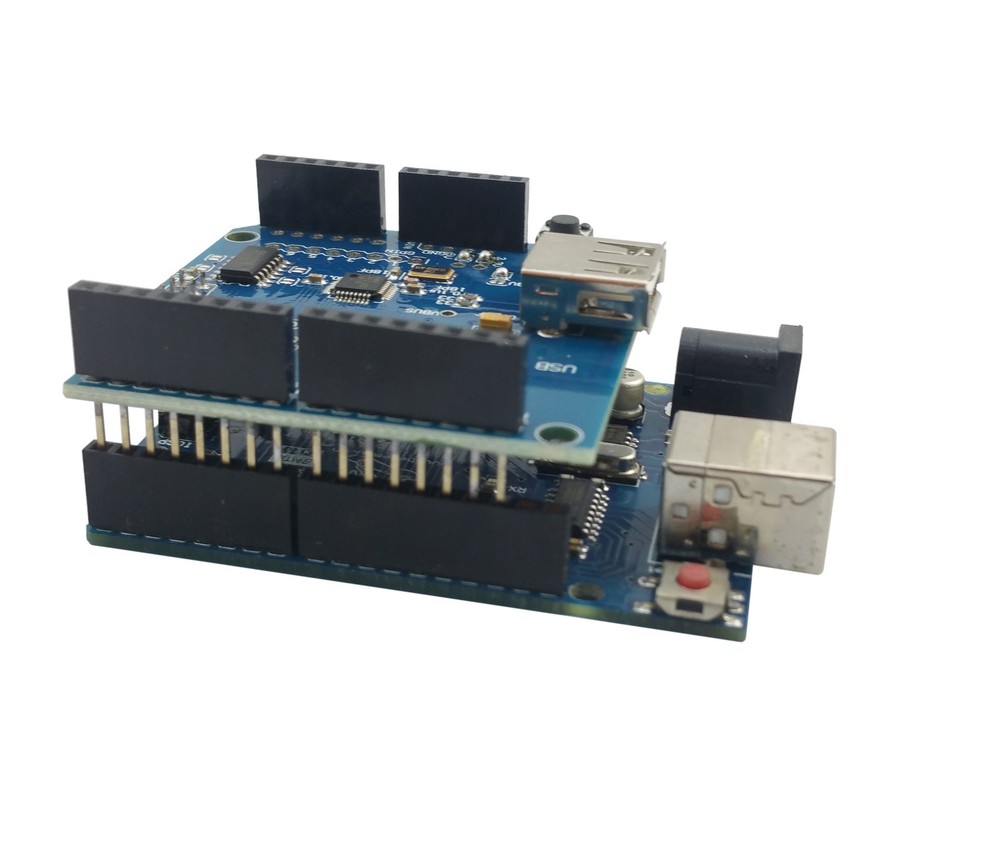 USB Host Shield for Arduino Compatible with Google Android ADK UNO MAX3421E