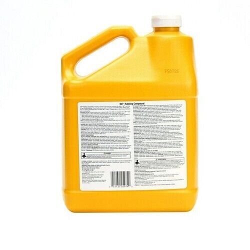 3M 05974 Rubbing Compound, Tan, Liquid, 1 Gallon