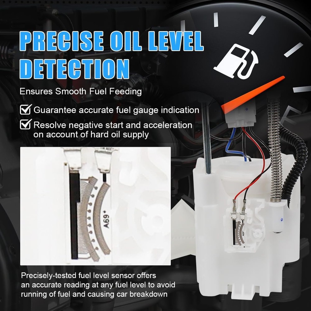 Fuel Pump Assembly Replace P76609M E7192M
