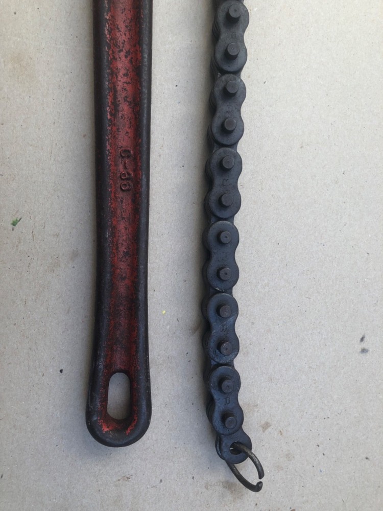 Ridgid C-36 chain pipe wrench 4-1/2”. USA