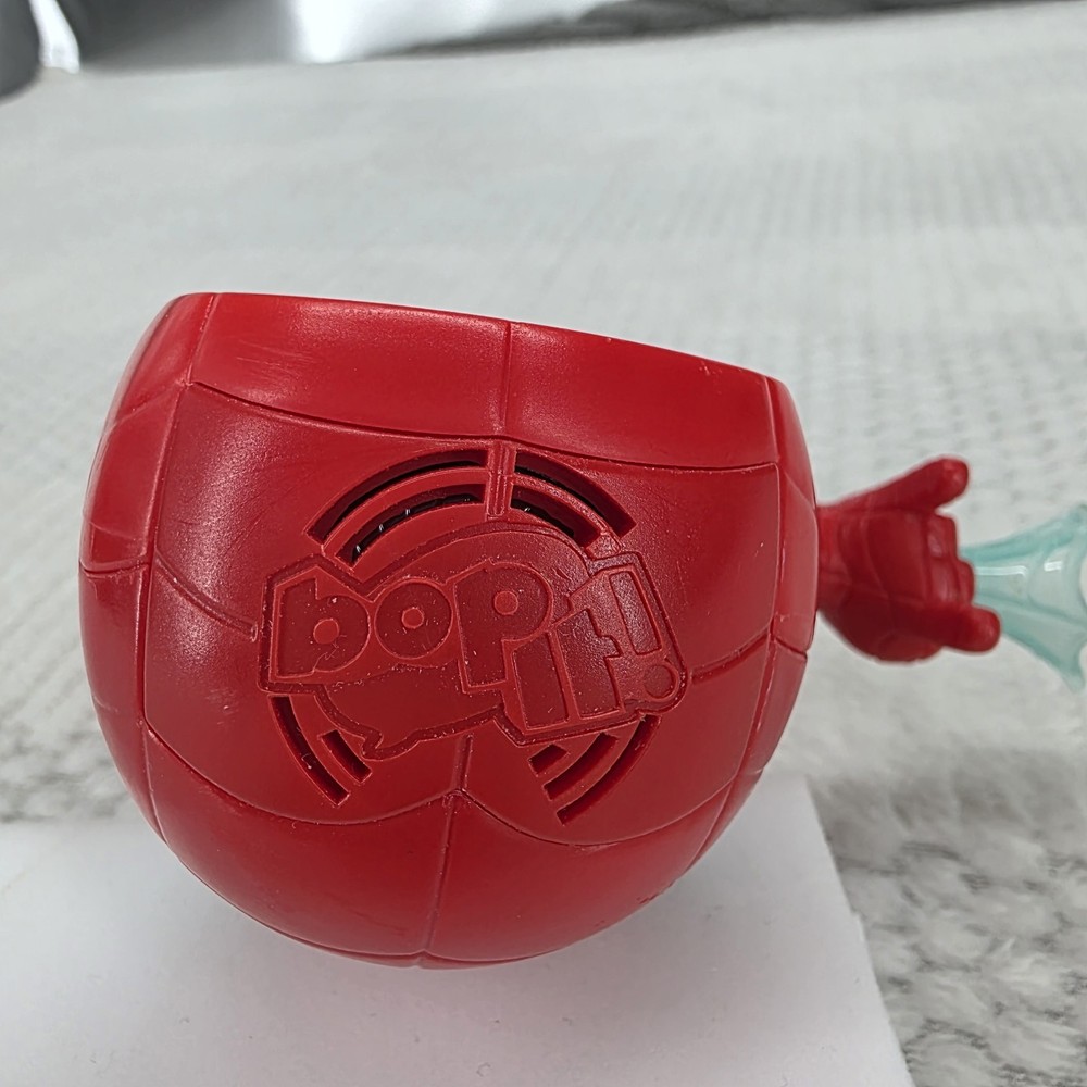 Bop It! Marvel Spider-Man Edition Electronic Game Spidey Figure Tested & Working